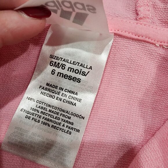 Adidas 1 Piece Long Sleeve Hooded Jumpsuit B0022 - Picture 2 of 3